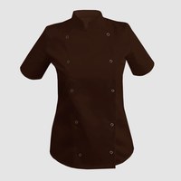 Изображение  Women's coat short sleeve brown XL Nibano 4100.BR.XL, Size: XL, Color: brown