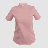 Изображение  Китель женский короткий рукав пудра р. L Nibano 4100.PW.L, Размер: L, Цвет: пудра