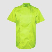 Изображение  Coat unisex short sleeve lime S Nibano 4102.LI.S, Size: S, Color: lime