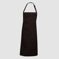 Изображение  Classic Waterproof apron with pockets brown Nibano 2023.BR-0