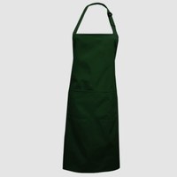 Изображение  Classic Waterproof apron with pockets dark green Nibano 2023.BG-0