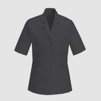 Изображение  Туника Napoli короткий рукав темно-серая р. 4XL Nibano 4802.DG-8, Размер: 4XL, Цвет: темно-серый