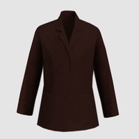 Изображение  Tunic Napoli long sleeve brown 4XL Nibano 4803.BR-7, Size: 4XL, Color: brown