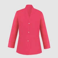 Изображение  Tunic Napoli long sleeve coral S Nibano 4803.CO-1, Size: S, Color: coral