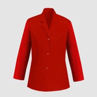 Изображение  Туника Napoli длинный рукав красная р. 2XL Nibano 4803.RE-5, Размер: 2XL, Цвет: красный