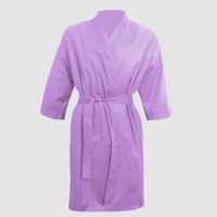 Изображение  Protective robe-kimono lavender waterproof XL-2XL Nibano 4904.LLXL2XL, Size: XL-2XL, Color: лаванда