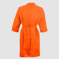 Зображення  Захисний халат-кімоно помаранчевий водостійкий р. M-L Nibano 4904.ORML, Розмір: M-L, Колір: оранжевый