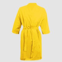 Изображение  Protective robe-kimono yellow waterproof M-L Nibano 4904.WOML, Size: M-L, Color: yellow