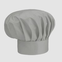 Изображение  Chef's hat light gray Nibano 6600.LG-0, Color: light gray