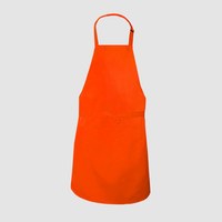 Изображение  Children's apron orange 2-6 years Nibano 2083.OR-0