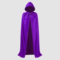 Изображение  Hooded cape purple waterproof Nibano 4905.PU-0