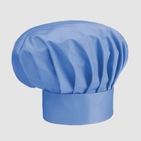 Зображення  Дитяча шапка шеф-кухаря світло-синя Nibano 6610.LB-0, Колір: светло-синий