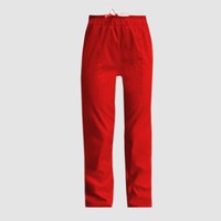 Изображение  Men's trousers red XS Nibano 3000.RE-0, Size: XS, Color: red