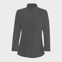 Изображение  Китель женский длинный рукав черный р. XS Nibano 4101.BL-0, Размер: XS, Цвет: черный