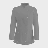 Изображение  Китель женский длинный рукав серый р. XS Nibano 4101.GR-0, Размер: XS, Цвет: серый