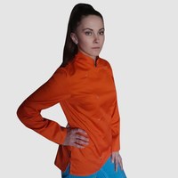 Изображение  Китель женский длинный рукав оранжевый р. 2XL Nibano 4101.OR-5, Размер: 2XL, Цвет: оранжевый