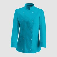 Изображение  Women's coat long sleeve blue Nibano 4101.TU-1, Size: S, Color: blue light