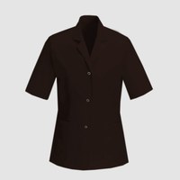 Изображение  Tunic Napoli short sleeve brown 2XL Nibano 4802.BR-5