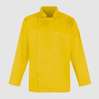 Изображение  Китель мужской длинный рукав желтый р. 4XL Nibano 4103.OR-7-yellow, Размер: 4XL, Цвет: желтый