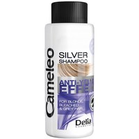 Изображение  Keratin shampoo for blonde hair Delia Cameleo Silver Anti-Yellow Effect, 50 ml, Volume (ml, g): 50