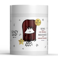 Зображення  Маска для волосся молочно-шоколадна HiSkin Crazy Hair Hair Mask Milk Chocolate, 1000 мл