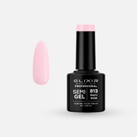 Изображение  Semi-permanent gel nail polish Elixir Semi Gel 813 Misty rose, 8 ml, Volume (ml, g): 8, Color No.: 813