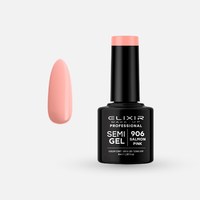 Изображение  Semi-permanent gel nail polish Elixir Semi Gel 906 Salmon Pink, 8 ml, Volume (ml, g): 8, Color No.: 906