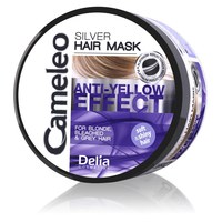 Изображение  Mask for blonde hair Delia Cameleo Silver Anti-Yellow Effect, 200 ml
