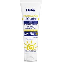 Зображення  Сонцезахисний крем Delia Sun Protect 50 SPF, 100 мл