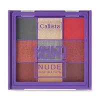 Зображення  Палетка тіней для повік Callista Multi Palette 102 Nude Inspiration, 7.9 г