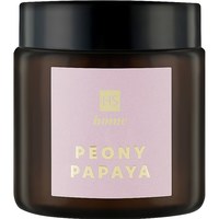 Изображение  Aroma candle glass HiSkin Home "Peony/Papaya", 90 ml