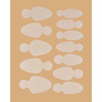 Изображение  Silicone molds stencils for French on the upper forms of Kodi Mold Long Oval (12 pcs/set)