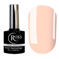 Изображение  Top for gel polish Roks Color No. 02 milky beige, 8 ml, Volume (ml, g): 8, Color No.: 2
