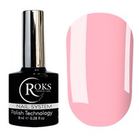 Изображение  Top for gel polish Roks Color No. 03 pale pink, 8 ml, Volume (ml, g): 8, Color No.: 3