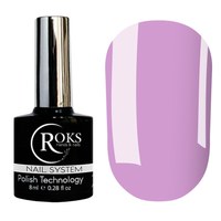 Изображение  Top for gel polish Roks Color No. 05 pale lilac, 8 ml, Volume (ml, g): 8, Color No.: 5