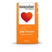 Зображення  Презервативи Довге задоволення Masculan Extra Long Pleasure, 10 шт