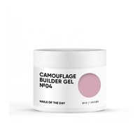 Изображение  Nails of the Day Camouflage builder gel 04 - nude camouflage building gel for nails, 30 g, Volume (ml, g): 30, Color No.: 4