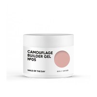 Изображение  Nails of the Day Camouflage builder gel 05 - light brown camouflage building gel for nails, 30 g, Volume (ml, g): 30, Color No.: 5