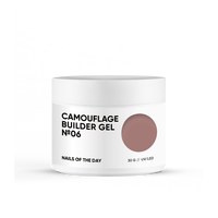 Изображение  Nails of the Day Camouflage builder gel 06 - brown camouflage building gel for nails, 30 g, Volume (ml, g): 30, Color No.: 6