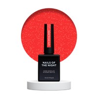 Изображение  Nails of the Night Let’s special Britni - bright scarlet gel polish with reflective shimmer for nails, covering in one layer, 10 ml, Volume (ml, g): 10, Color No.: Britni