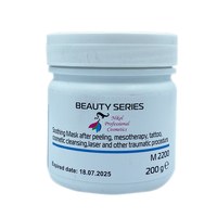 Изображение  Soothing mask after chemical peeling, mesotherapy, tattooing, cosmetic cleaning and other traumatic procedures Nikol Professional Cosmetics, 200 g, Volume (ml, g): 200