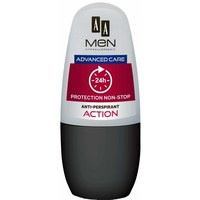 Изображение  Roll-on antiperspirant for men AA Cosmetics Men Advanced Care Protection Non-Stop 24h, 50 ml