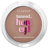 Изображение  Бронзер для лица Claresa Tanned Honey! Bronze & Contour  12 Versatile, 10 г, Объем (мл, г): 10, Цвет №: 12