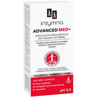 Зображення  Спеціалізована емульсія для інтимної гігієни AA Intymna Med Advanced pH 3.5, дозатор 300 мл
