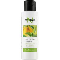Изображение  Ежедневный шампунь для всех типов волос Natigo Зеленый Чай и Лимон, 100 мл