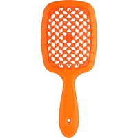 Изображение  Расческа для волос прямоугольная оранжевая Janeke Superbrush (82SP226 OFL)