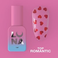 Изображение  Топ для гель-лака LUNAMoon Top Romantic, 13 мл, Объем (мл, г): 13, Цвет №: Red