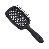Изображение  Расческа для волос прямоугольная черная Janeke Superbrush (SP226 NER)