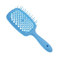 Зображення  Щітка масажна для волосся прямокутна синя Janeke Superbrush (82SP226 BFL)
