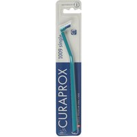 Изображение  Монопучковая зубная щетка Curaprox Single CS 1009-05 D 0.12 мм 9 мм, бирюзовая, Цвет №: 05